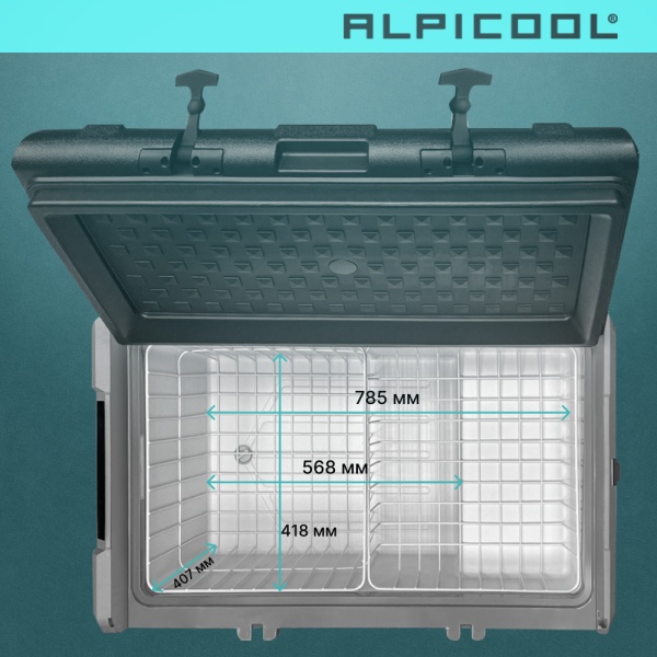 Компрессорный автохолодильник Alpicool TS120(12/24)